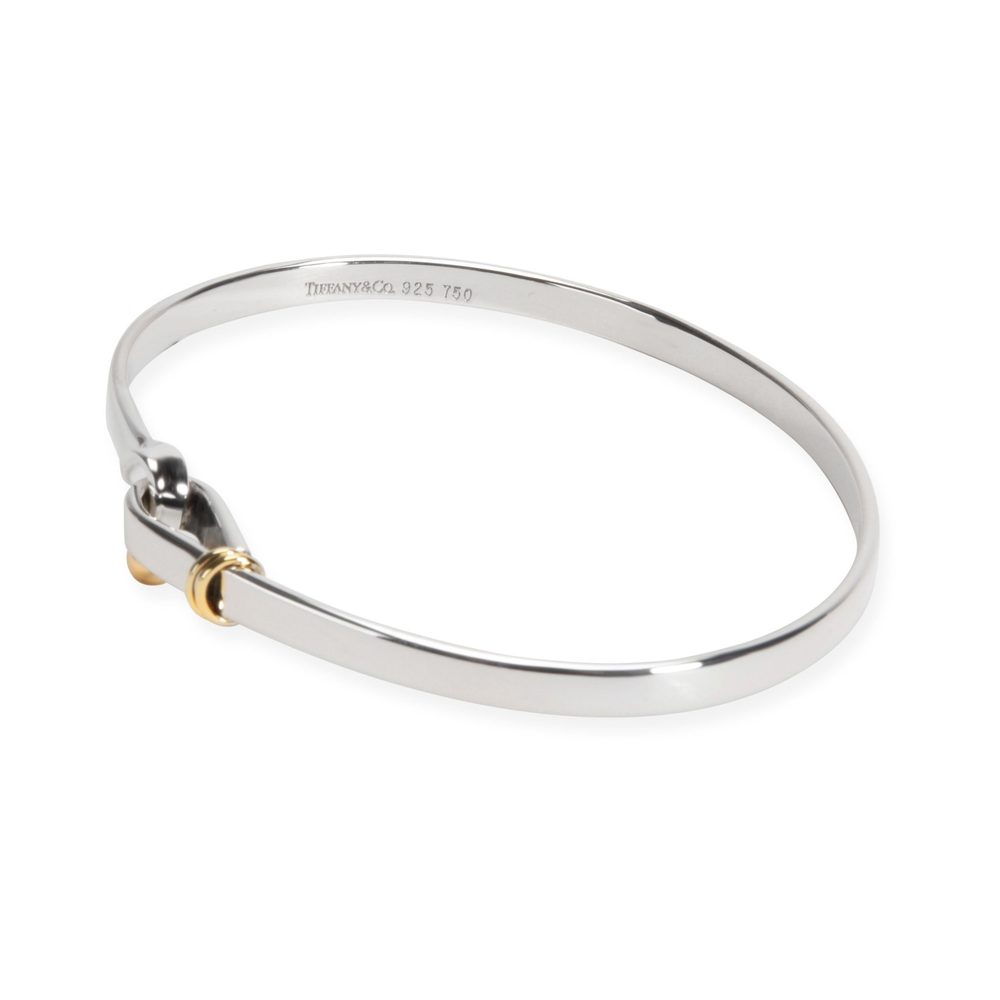 Tiffany & Co. Hook Bangle in 18K Yellow Gold/Sterling Silver - Picture 2 of 4